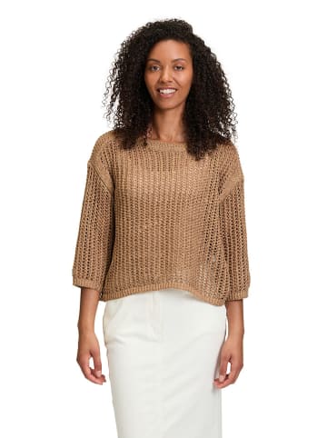 Sweter w kolorze jasnobrązowym