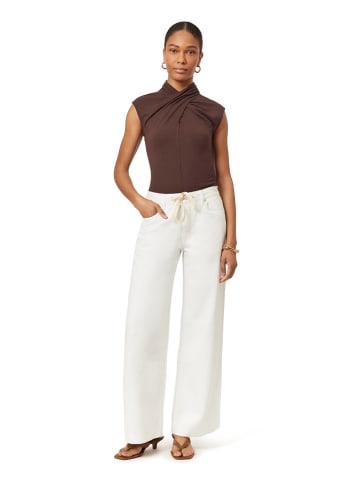 Bluse in Braun