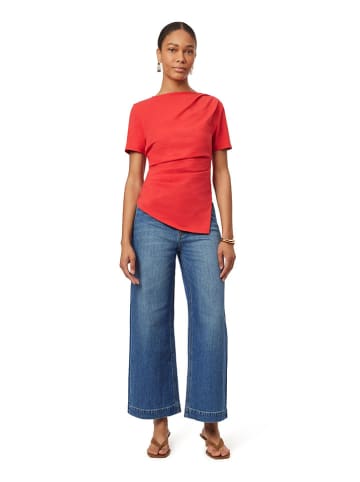 Blouse koraalrood