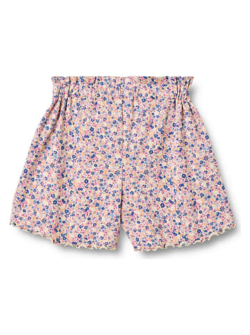 Shorts "Ina" in Gelb/ Dunkelblau