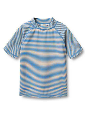 Zwemshirt "Jackie" beige/blauw