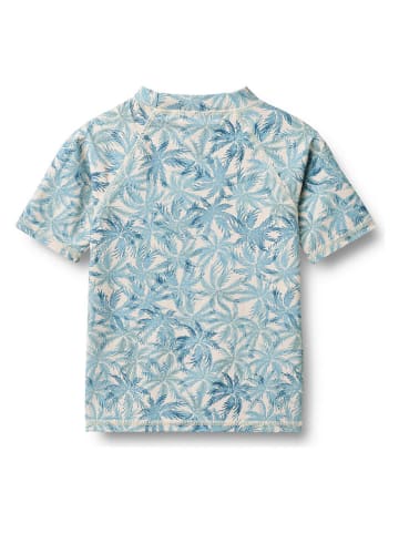 Zwemshirt "Jackie" beige/blauw