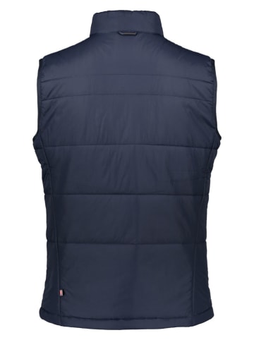Doorgestikte bodywarmer "Bergland" donkerblauw