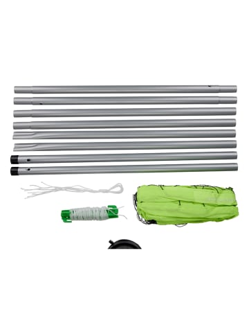 Sportnetz in Schwarz/ Grün - (B)602 x (H)220 cm