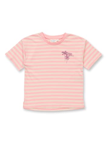 Shirt in Rosa/ Beige