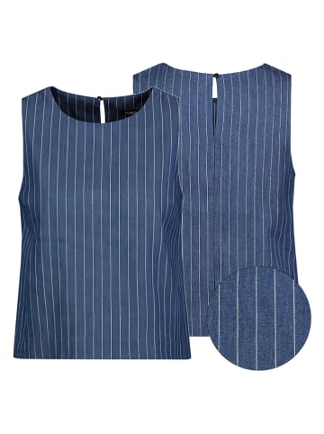 Blousetop donkerblauw