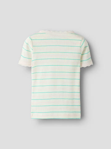 Shirt "Fensina" lichtroze/groen/wit