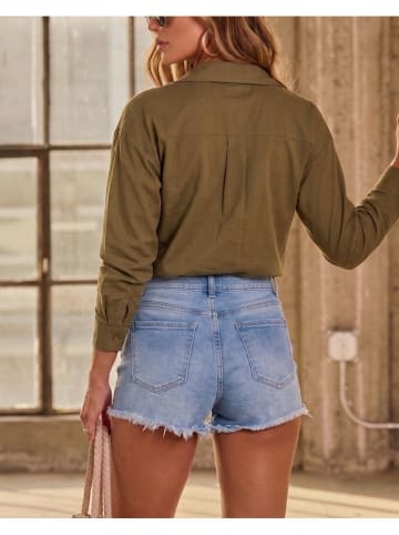 Bluzka w kolorze khaki