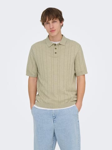 Poloshirt "Onssofus" beige