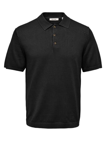 Poloshirt "Onsgarson" zwart