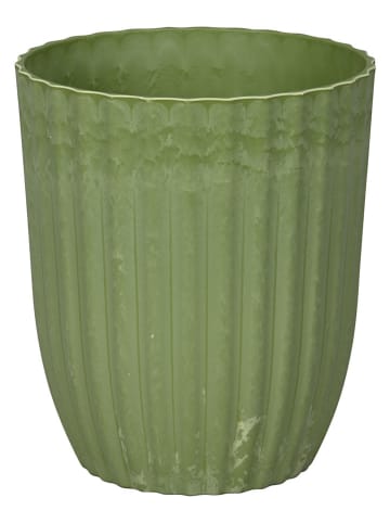 Pflanzkübel in Grün - (H)27 x Ø 23 cm