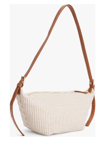 Schultertasche in Beige - (B)40 x (H)14 x (T)5 cm