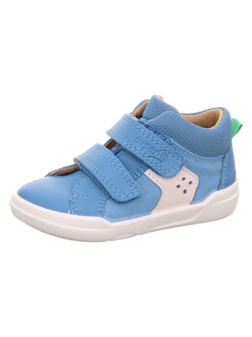 Leren barefootschoenen "Superfree" blauw