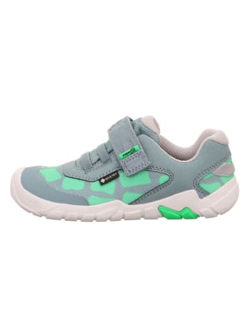 Leren barefootschoenen "Trace" groen