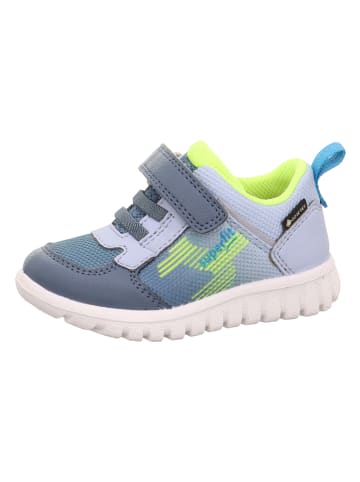 Leren sneakers "Sport 7" blauw/lichtblauw