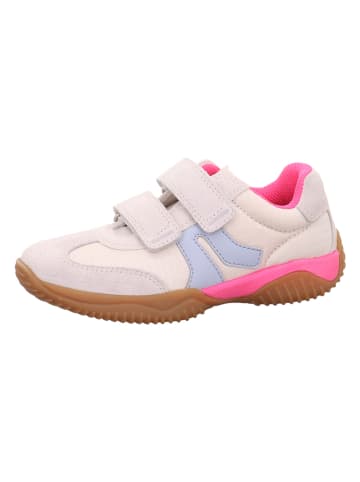 Skórzane sneakersy "Storm" w kolorze kremowo-jasnoróżowym