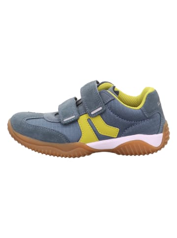 Leder-Sneakers "Storm" in Blau