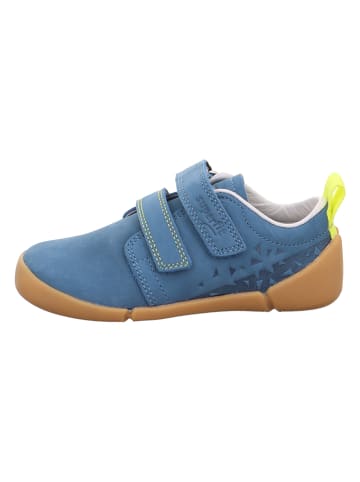 Leder-Barfußchuhe "Vento" in Blau
