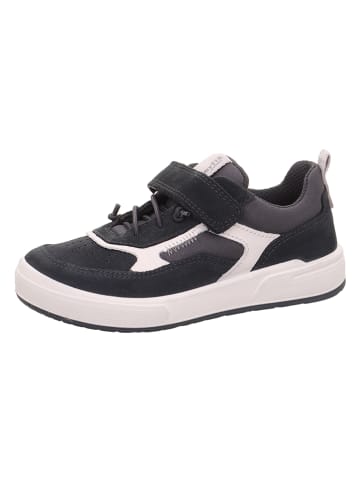 Leren sneakers "Maverick" zwart