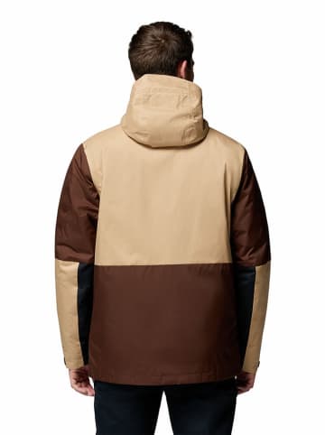 Functionele jas "Point Park" bruin