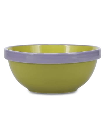 Miska "Duo" w kolorze fioletowo-zielonym - wys. 6,5 x Ø 15,5 cm