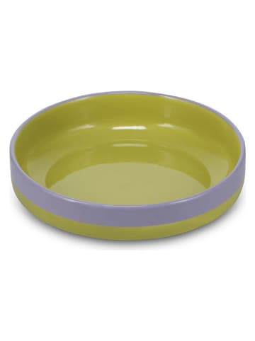 Miska "Duo" w kolorze fioletowo-zielonym - wys. 5 x Ø 21 cm