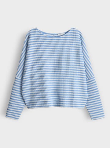 Sweatshirt in Hellblau