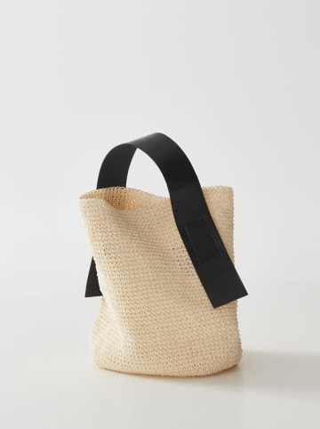 Henkeltasche in Beige - (B)24 x (H)34 x (T)24 cm