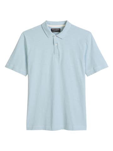 Koszulka polo w kolorze błękitnym