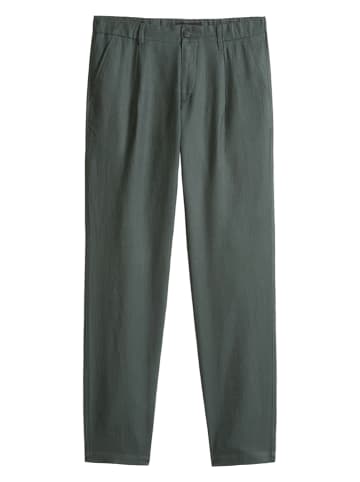 Linnen broek grijs
