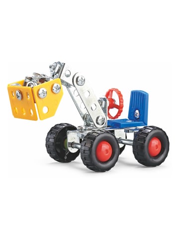 Schlüsselanhänger ''Traktor'' in Rot/ Blau