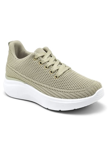 Sneakersy w kolorze jasnozielonym