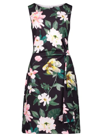Kleid in Dunkelblau/ Rosé