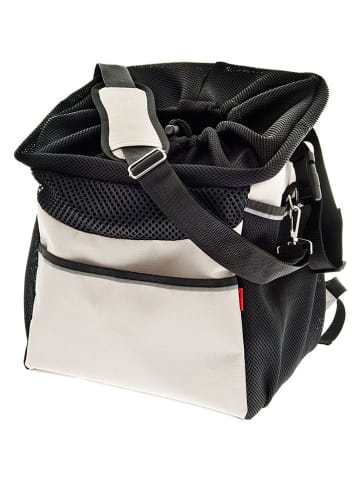 Torba transportowa w kolorze kremowym na rower - 30 x 37 x 26 cm