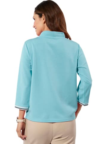 Sweatshirt in Hellblau