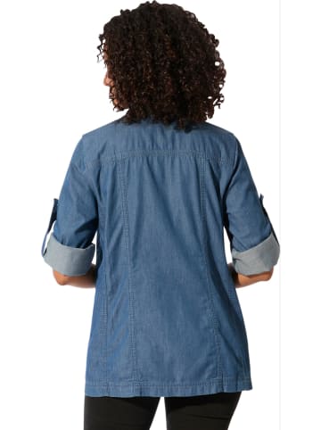 Blouse blauw