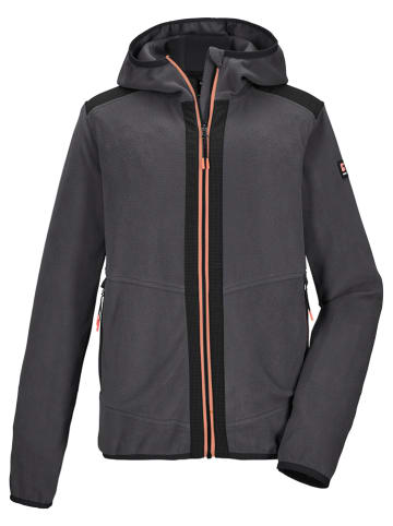 Fleecejacke "KOS 139" in Anthrazit