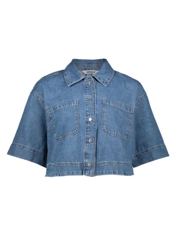 Spijkerblouse blauw