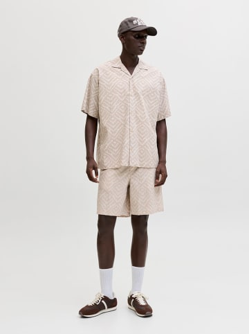 Hemd "Milo" - Loose fit - in Beige
