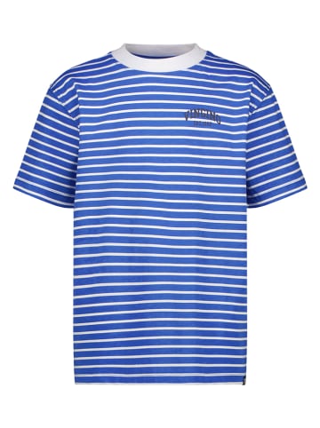 Shirt "Icon" blauw/wit