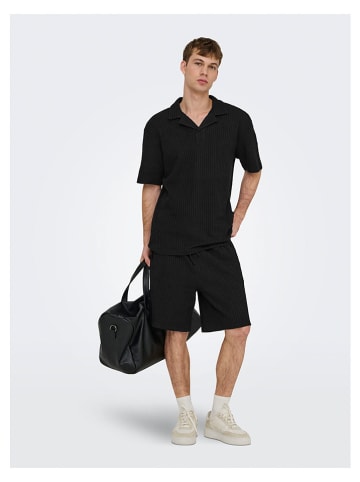 Poloshirt "Onsaustin" in Schwarz