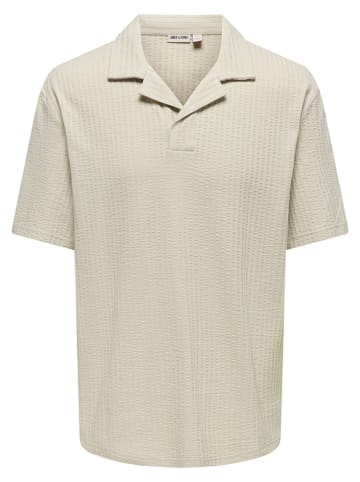 Poloshirt "Onsaustin" beige
