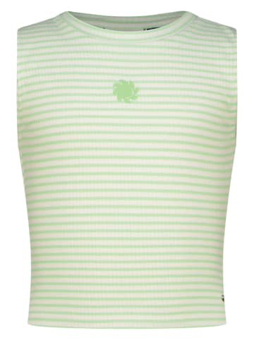 Top "Icon" in Creme/ Grün