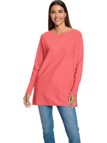 Pullover in Koralle