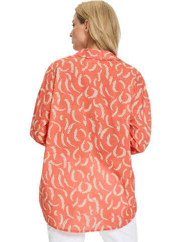 Bluse in Koralle
