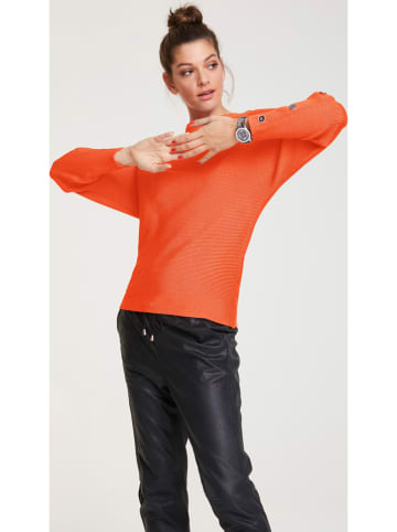 Sweter w kolorze pomarańczowym