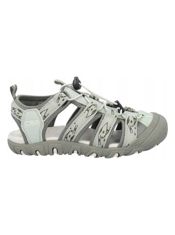 Wanderhalbsandalen "Sahiph" in Grau/ Mint