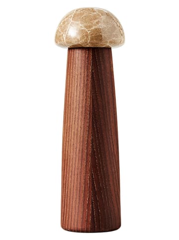 Salz-/Pfeffermühle "Yami" in Natur - (H)20 x Ø 6,5 cm