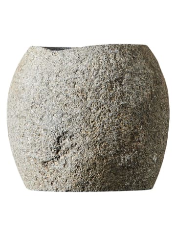 Kubek łazienkowy "Valley" w kolorze szarym - wys. 10 x Ø 10 cm