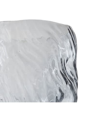 Vase "Mud" in Grau - (H)25 x Ø 16 cm